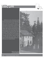 Tillicum - District of Saanich