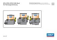 DE KFG; KFGS; KFGC (CAN-Bus) für Fahrzeugschmierung