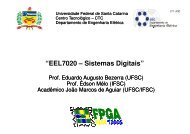 SLIDES LAB 6 Edson Melo - GSE - Universidade Federal de Santa ...