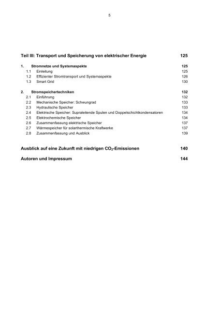 Elektrizität: Schlüssel zu einem nachhaltigen und klimaverträglichen ...