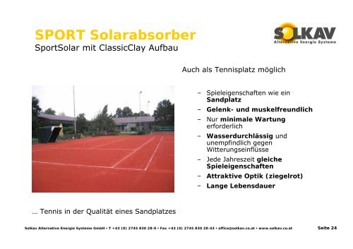 SOLKAV Alternative Energie Systeme GmbH ... - SOLPOOL