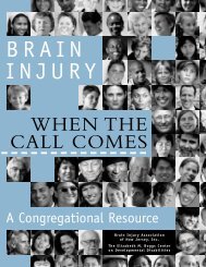 BRAIN INJURY - Robert Wood Johnson Medical School