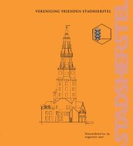 Nieuwsbrief 65 - Stadsherstel Amsterdam