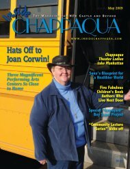 Download the May 2009 issue (PDF) - Inside Chappaqua
