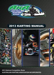 to Download - Australian Karting Association