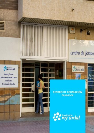 CENTRO DE FORMACIÃN - FundaciÃ³n Rey Ardid