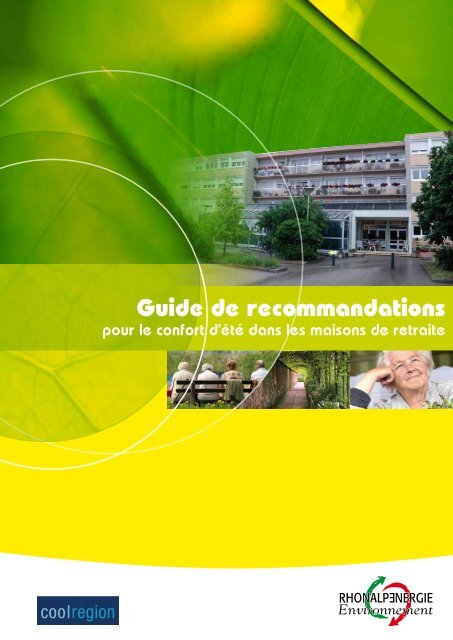 Guide de recommandations pour le confort d'Ã©tÃ© ... - Coolregion.fr