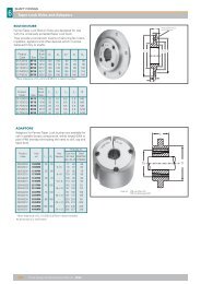 Taper Lock Hubs and Adaptors - Poulsen