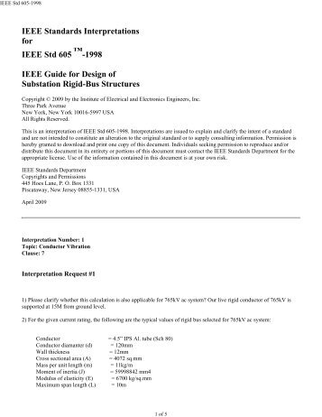 IEEE Std 605-1998 - The IEEE Standards Association