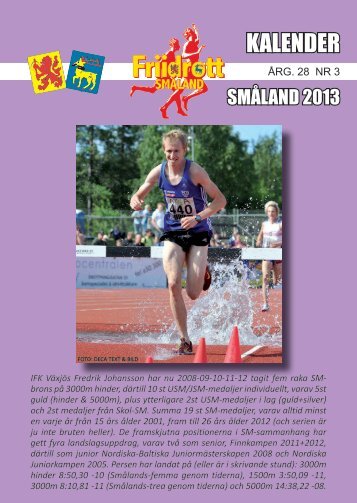 13 - SmÃ¥lands friidrottsfÃ¶rbund