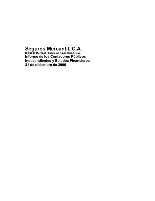 Seguros Mercantil, C.A.