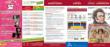 Folder 2012 - Schlossfestspiele Langenlois
