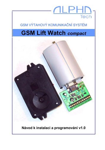 GSM Lift Watch compact - Alphatech