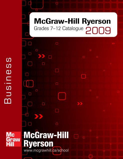 Business Management - McGraw-Hill Ryerson