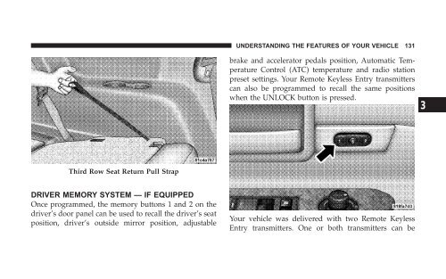 2008 HB Dodge Durango Owner Manual