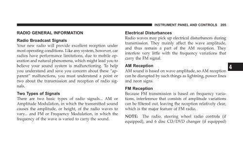 2008 HB Dodge Durango Owner Manual