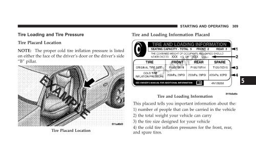 2008 HB Dodge Durango Owner Manual