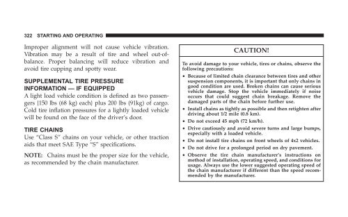 2008 HB Dodge Durango Owner Manual