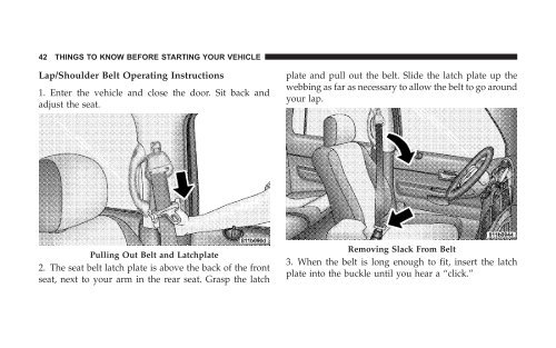 2008 HB Dodge Durango Owner Manual