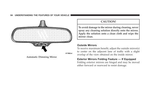 2008 HB Dodge Durango Owner Manual