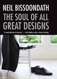 the soul of all great designs - Cormorant Books