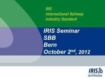IRIS Revision 02.1 booklet - CC-Rail