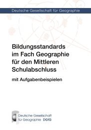 Bildungsstandards - DGfG | Deutsche Gesellschaft für Geographie
