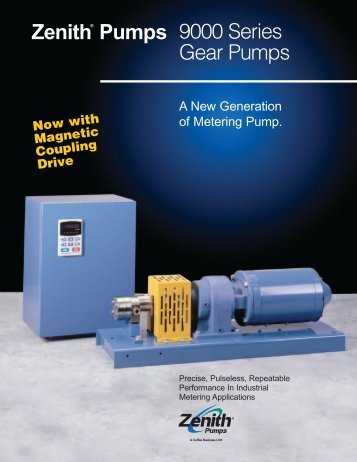 ZenithÂ® Pumps 9000 Series Gear Pumps - LUBOSA