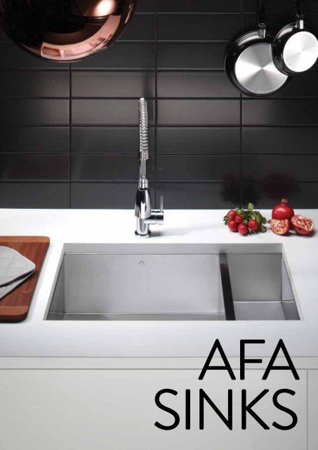 Afa Sinks Product Brochure Reece Bathrooms