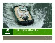 THE HYBRID SOLUTION - Faster Freight - Cleaner Air