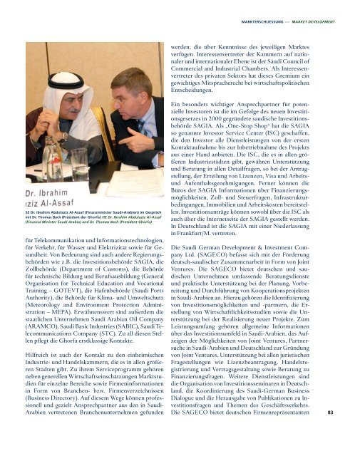 Saudi-Arabien Wirtschaftshandbuch Saudi Arabia Business ... - Ghorfa