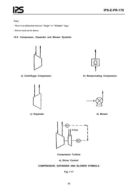 engineering standard for process flow diagram