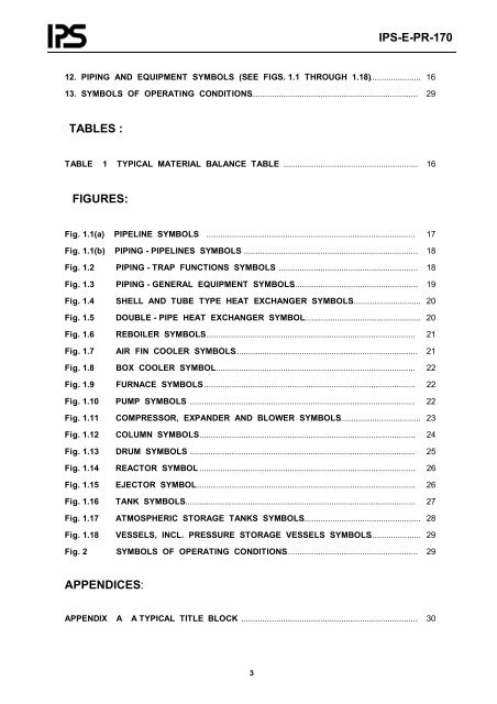 engineering standard for process flow diagram