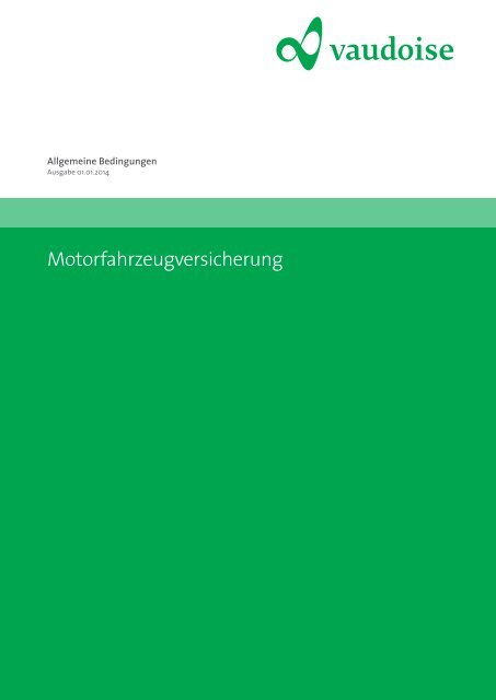 Motorfahrzeugversicherung