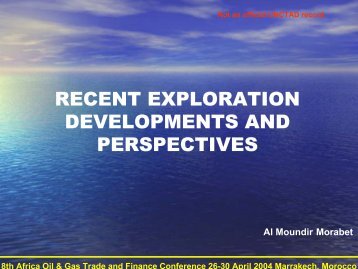 8th Africa Oil & Gas Trade and Finance Conference 26 ... - Unctad XI