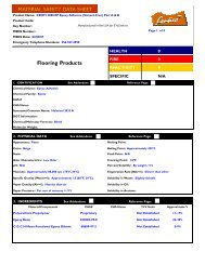 centi ep-2000 msds - CFD Commercial Flooring