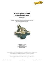 Wasserpumpe HRP water pump HRP - Mach1 Kart