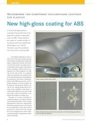 New high-gloss coating for ABS - Emil Frei GmbH & Co.