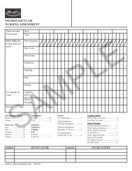 NEUROVASCULAR NURSING ASSESSMENT