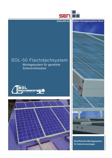 SOL-50 Flachdachsystem - personal electric