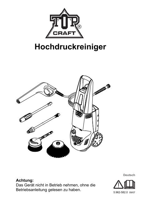 2008 Hochdruckreiniger TopCraft - cleanerworld GmbH