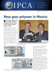 Peso goes polymer in Mexico - Polymer Bank Notes of the World