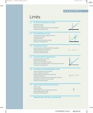 Chapter 1, Limits (PDF) - W.H. Freeman