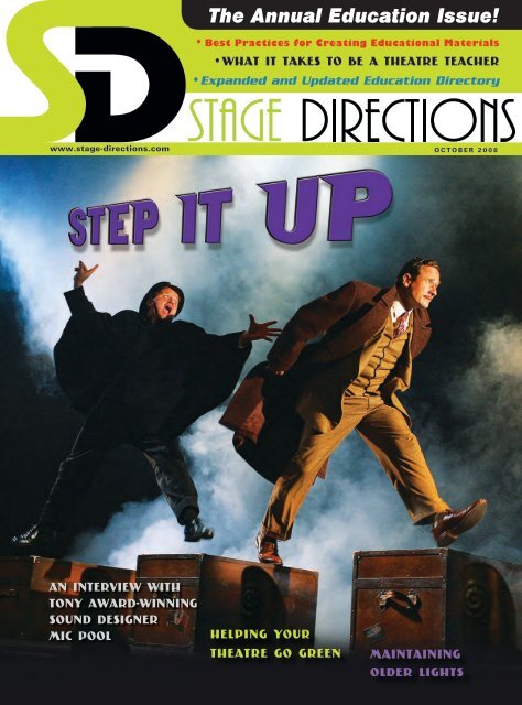 Download a PDF - Stage Directions Magazine