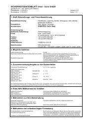 SICHERHEITSDATENBLATT imes - icore GmbH