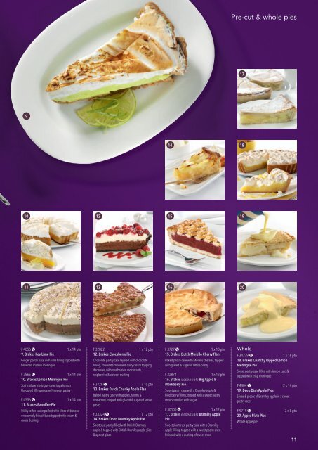 Desserts brochure - Brakes