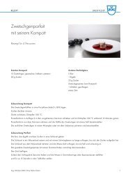 Rezept als PDF herunterladen - Lifestyle by V-ZUG AG