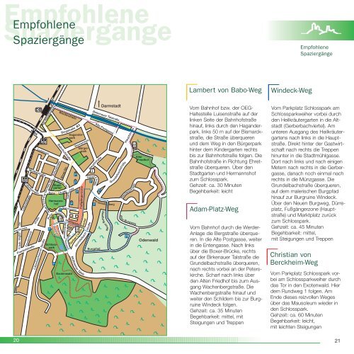 Weinheims Grüne Meilen - Stadt Weinheim