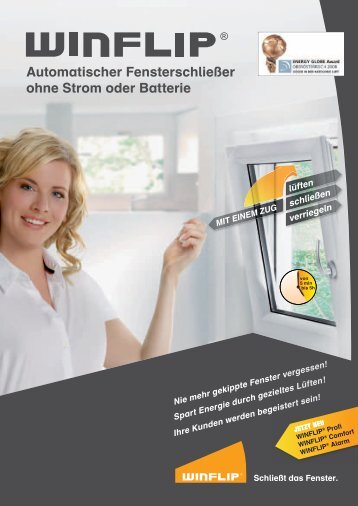 Automatischer fensterschließer ohne Strom oder Batterie - bauMax