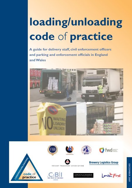 loading/unloading code of practice - Freight Transport Association